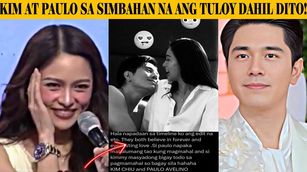 HANEP‼️KIM AT PAULO SA SIMBAHAN NA ANG TULOY DAHIL DITO‼️PAULO,SINAKRIPISYU NA ANG LAHAT FOR KIMMY‼️