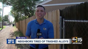 Concern growing over illegal dumping in Phoenix neighborhood