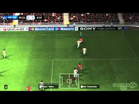 PES 2011 gameplay video 1 (Wii) - YouTube