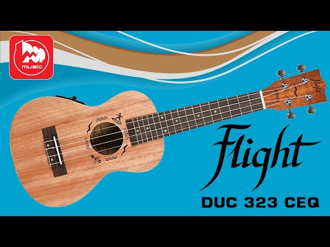 Укулеле концерт Flight DUC 323 и Flight DUC 323 CEQ (с подлключением)