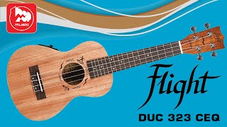 картинка: Укулеле концерт Flight DUC 323 и Flight DUC 323 CEQ (с подключением)