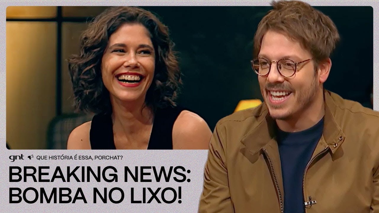 Juliana Martins e o Guarda Chuvas Suspeito | Que história é essa Porchat | GNT