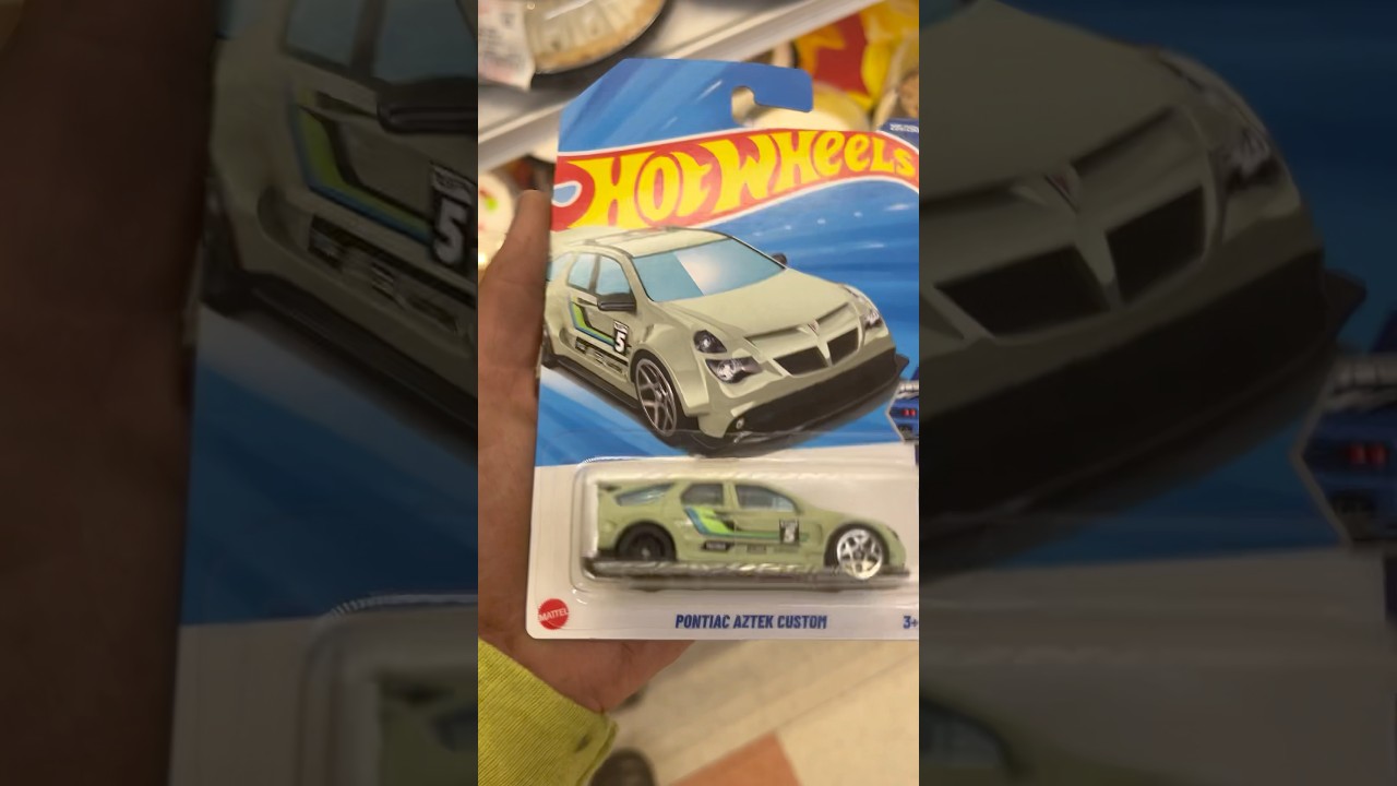 Custom Pontiac Aztek Hot Wheels Car 
