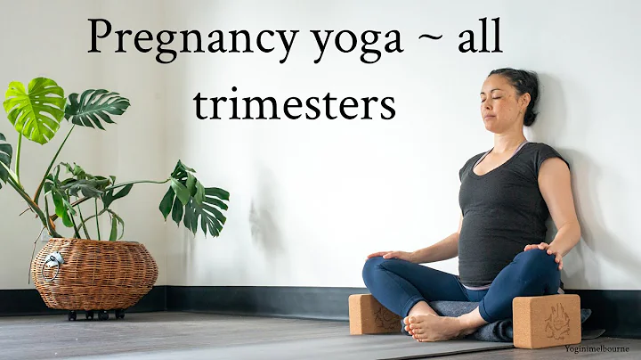 25min Pregnancy Yoga for all trimesters | whole body
