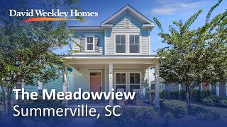 Tour The Meadowview Modern Open-Concept Home by David Weekley Homes in Nexton