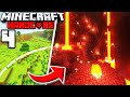 I Transformed The OVERWORLD Into The NETHER In Minecraft Hardcore! (#4)
