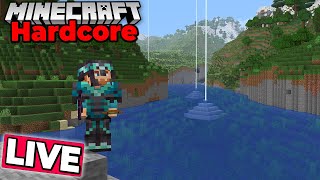 RIVER Digging, but Different! Day 8,550+ Hardcore Minecraft 1.21.4 survival