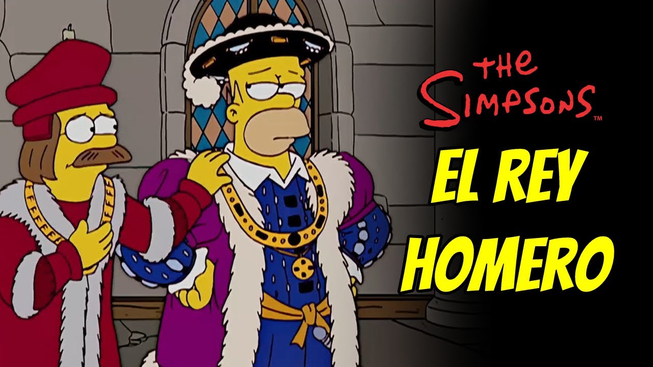 Homero simpson rey