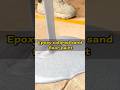 This is not cement,it's epoxy color sandfloor paint #paint #Renovation#waterproofing #Decoration