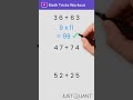 Math Tricks Add Reversed Numbers Simplification Tricks Easy Math Tricks JustQuant Mathtricks