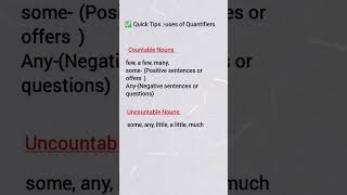 Use of Quantifiers #english #englishlanguage #englishvocabmastery #vocabs #foreignlanguage #vocab