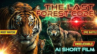 The Last Forest Code 🌲 | AI Sci-Fi Animal Short Film | Emotional Survival Story | 4K Cinematic