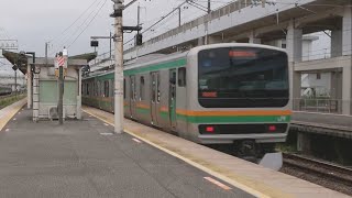 JR東日本E231系、E233系@宇都宮線(東北線)小金井駅