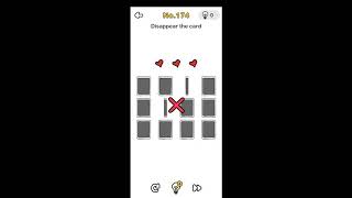Disappear the card Brain Out Level 174