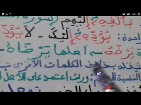ما سبب عدم مد هاء الضمير في كلمة يرضه لكم عند ورش عن نافع مع انها جاءت بين متحركين