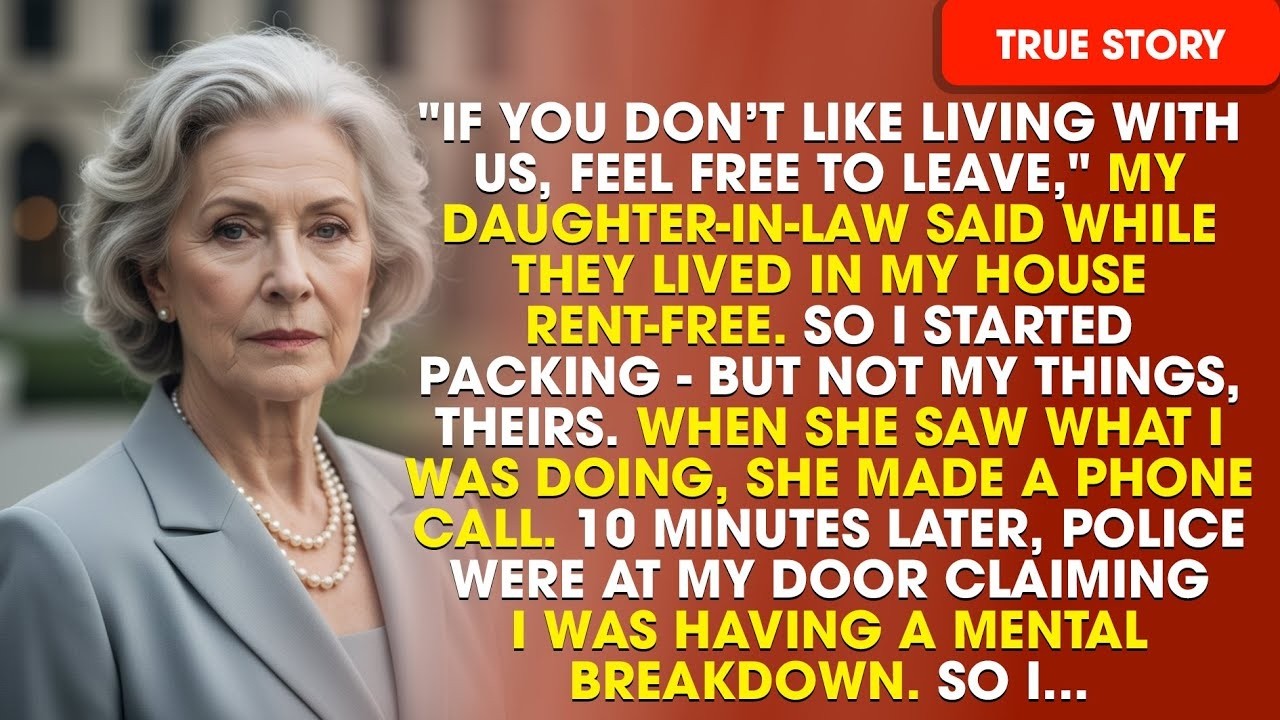 'If You Don’t Like Living With Us, Leave,' My Daughter In Law Said While They Lived In My H