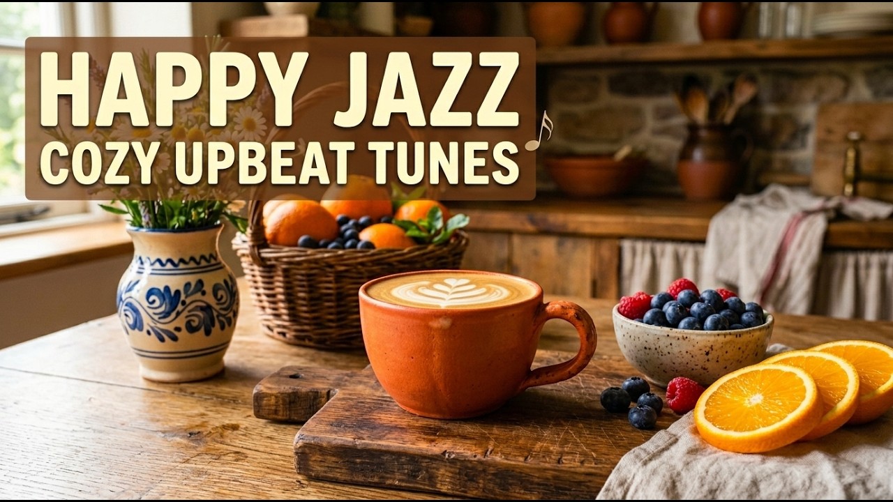 Happy Jazz | Positive Energy Coffee Jazz & Sweet Bossa Nova Piano