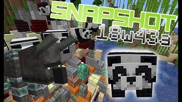 Minecraft 1.14 - Snapshot Review [NL] 18w43a (Panda