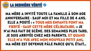 Download Lagu Ma Mère Avait Honte Que Je Sois Mère Célibataire Et Ne M'a Pas Invitée À Son Soixantième... MP3