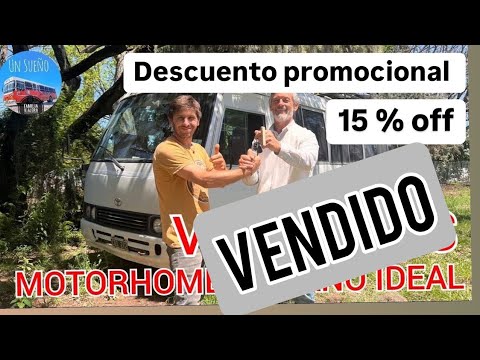 Ofrecemos 15% de descuento en este Motorhome tamaño ideal para viajar en familia