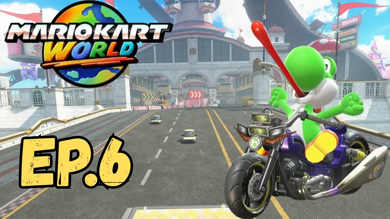 Mario Kart World Gameplay / Shell Cup / 3 Stars / 150cc / Ep.6 / Mario Kart World Series