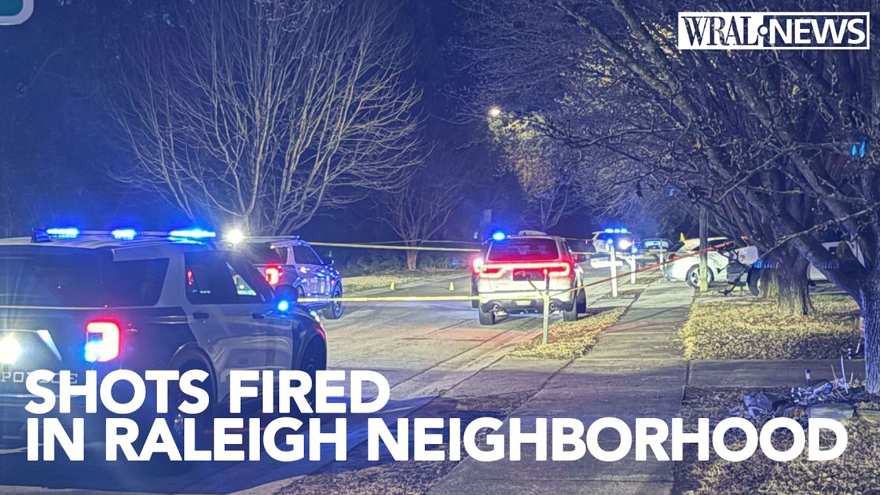 Shots fired in northeast Raleigh neighborhood - YouTube