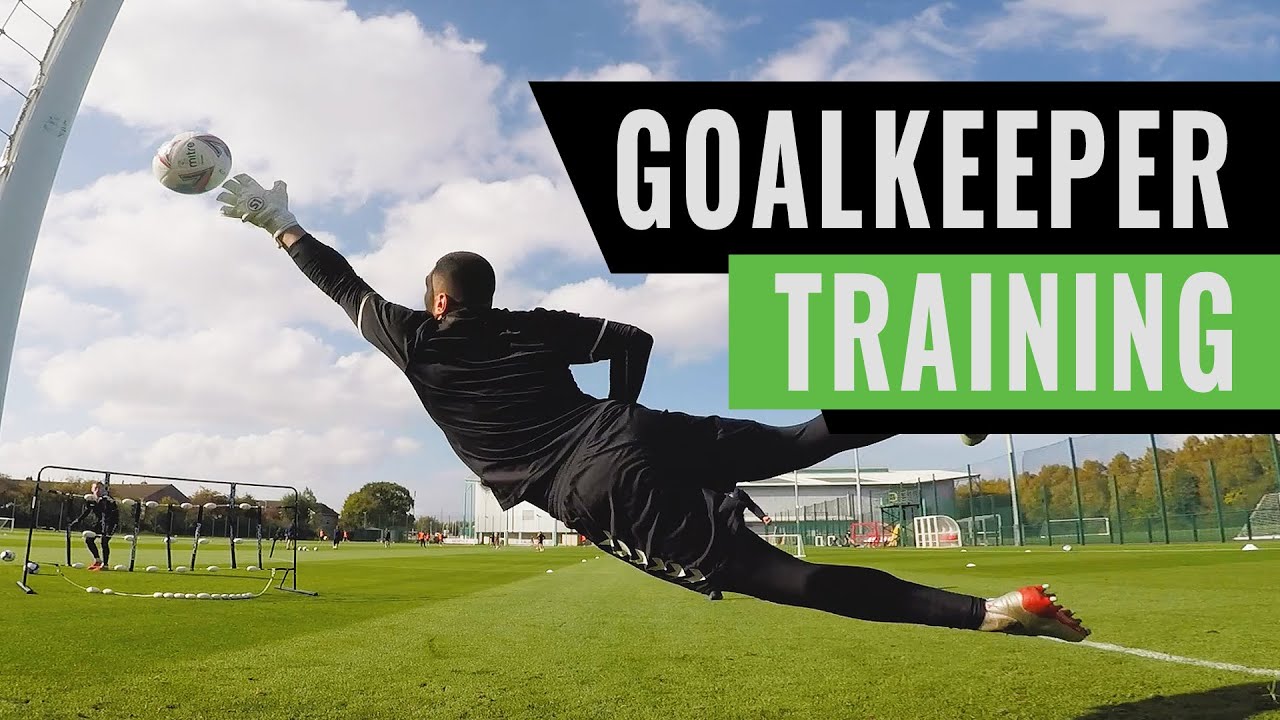 GOALKEEPER TRAINING ANGLES & DEFLECTIONS INSIDE PROFESSIONAL