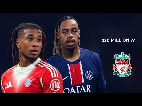 Bradley Barcola VS Bayern Munich - Liverpool Winger Talent