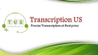 Audio Transcription Services | Audio Typing Services | Pasadena CA