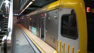 LACMTA Metro Rail - KinkiSharyo P3010 E Line #1037 at Little Tokyo/Arts District