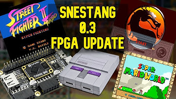 SNESTang 0.3 Update. FPGA Super Nintendo. Sipeed Tang Primer 25k.