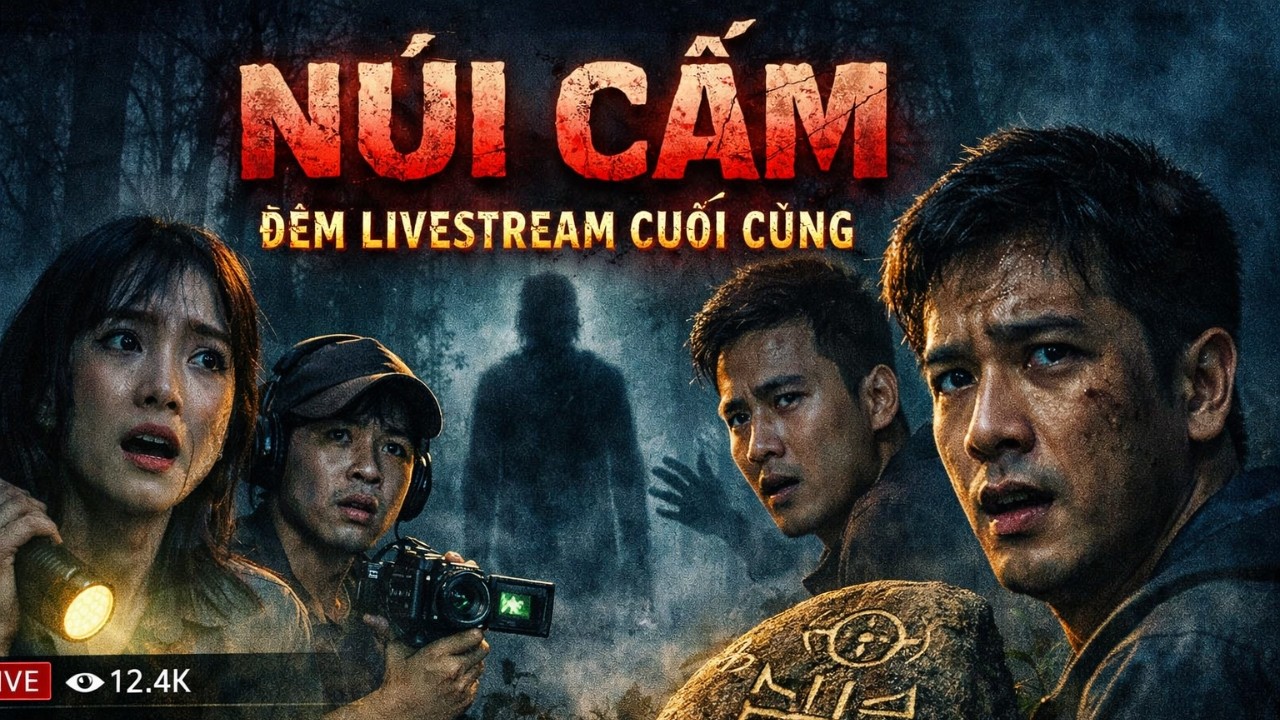 NÚI CẤM – ĐÊM LIVESTREAM CUỐI CÙNG | Sự Thật Kinh Hoàng Khi Máy Quay Không Còn Thuộc Về Con Người