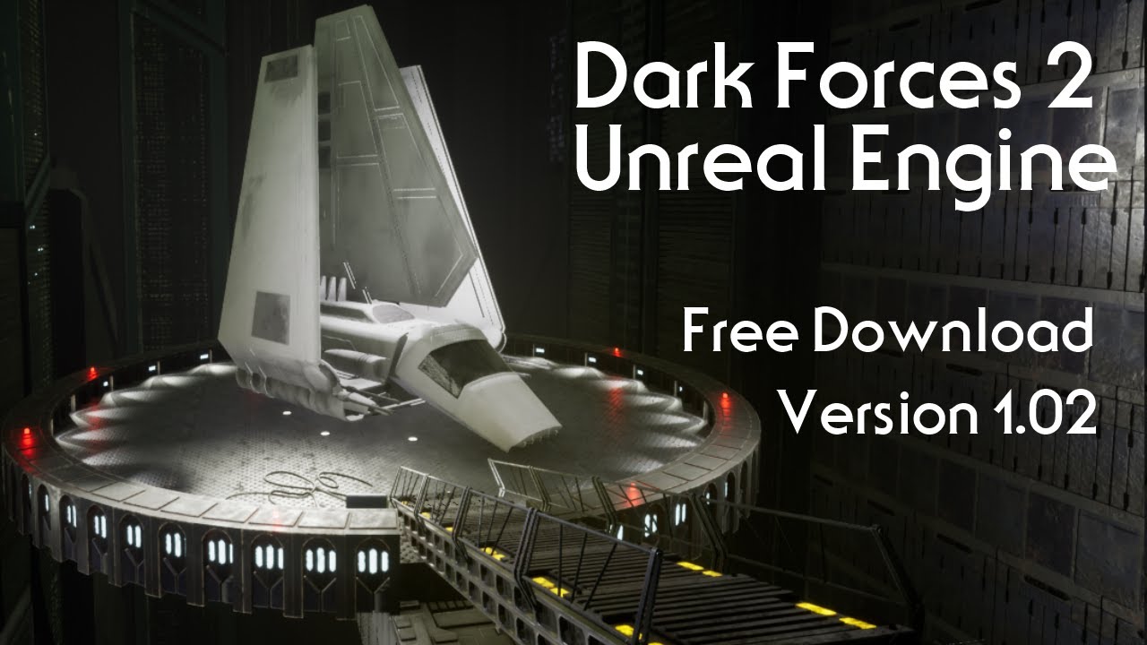 Jedi Knight - Dark Forces 2 - Unreal Engine - Release 1.02 - Free.