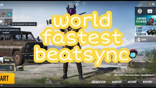 World fastest beat sync by Hindustani One Gamer #montage #beatsync #bgmi #worldfastestbeatsync