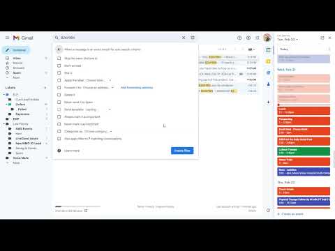 Video thumbnail: Filter instantly.ai warmup emails in Gmail