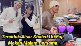 Seconds Of Uti Fuji Accompanying Aisar Khaled During Dinner