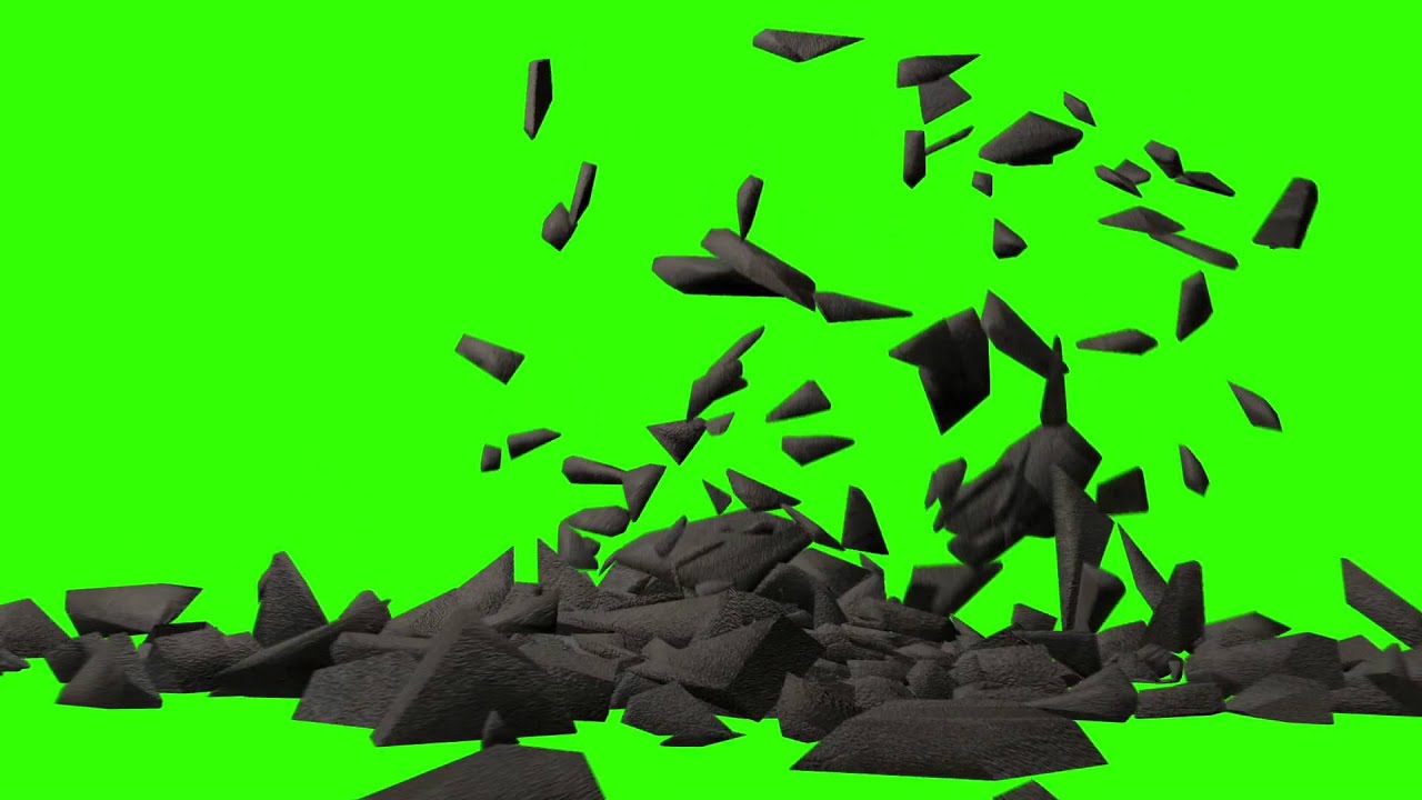 Free HD Greenscreen Rock Explosion Stock Footage - YouTube