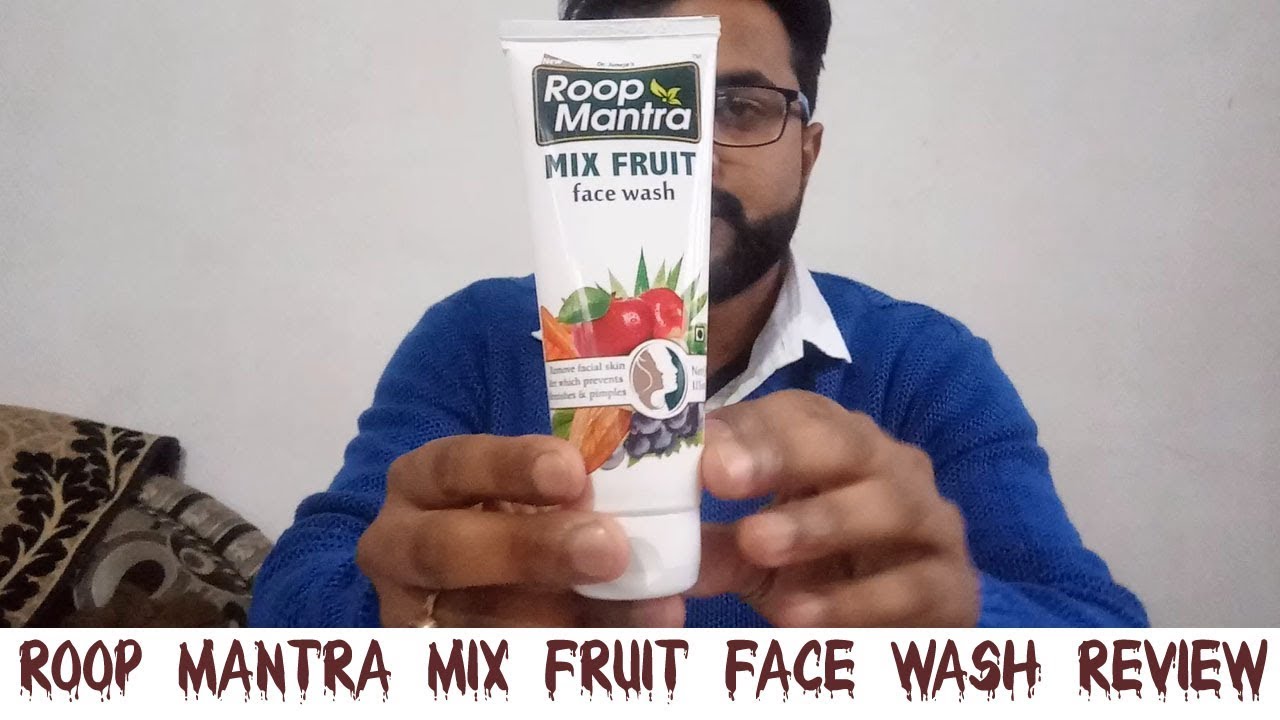 Fruits Face Wash For Glowing & Dry Skin Roop Mantra Mix Fruit Face