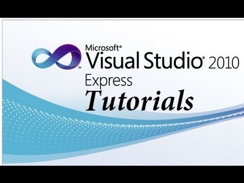 เขียนโปรแกรม vb  2022  Visual Basic 2010 Express Tutorial - 1 - Making your first program