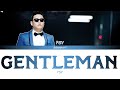 PSY 싸이 Gentleman 젠틀맨 Color Coded Han Rom Eng