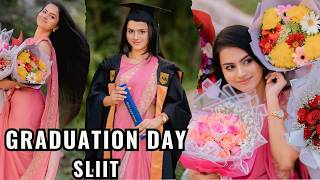 Graduation Day ||හිතුවෙවත් නැති Surprise😍|| SLIIT ||මල්ම පිරුණු දවසක්💐