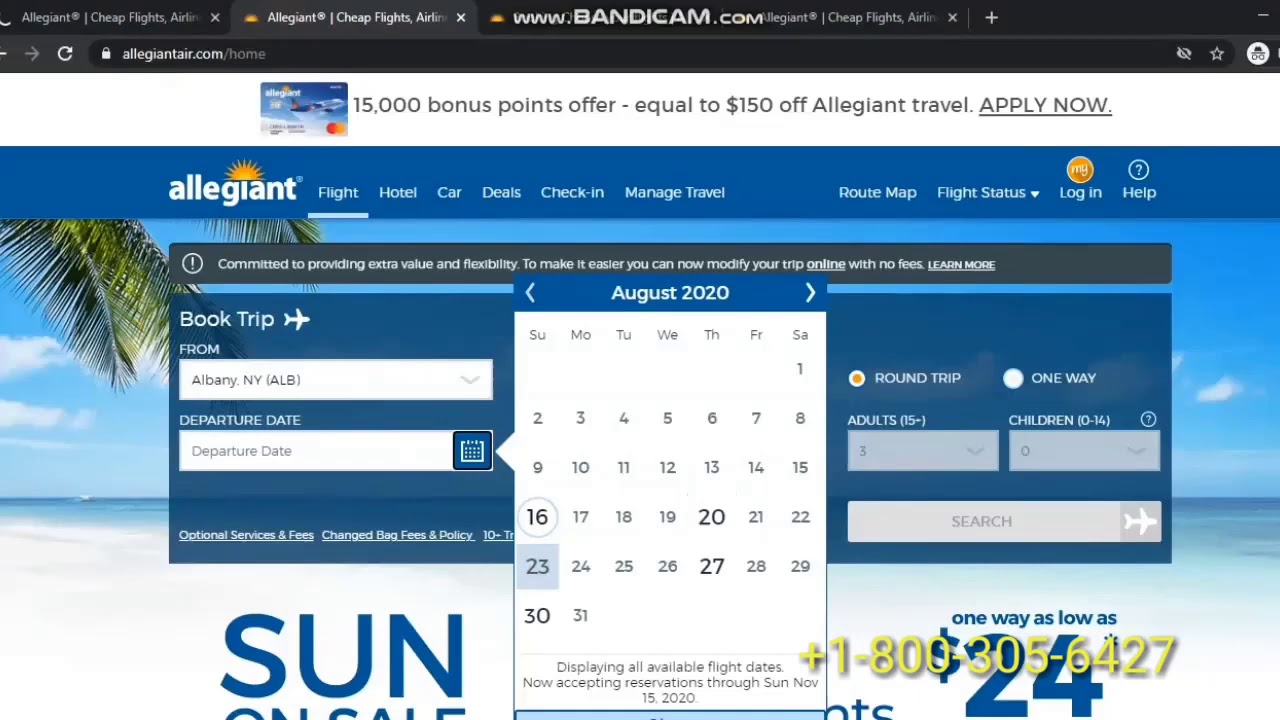 Allegiant Airlines Reservations (877)507-6686 Online Flights Booking