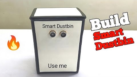 Build a Smart Dustbin with Ultrasonic Sensor | Arduino Tutorial