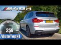 BMW X3 M40d ACCELERATION & TOP SPEED 0-259km/h by AutoTopNL