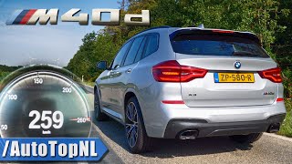Bmw X3 M40D Acceleration & Top Speed 0-259Kmh By Autotopnl