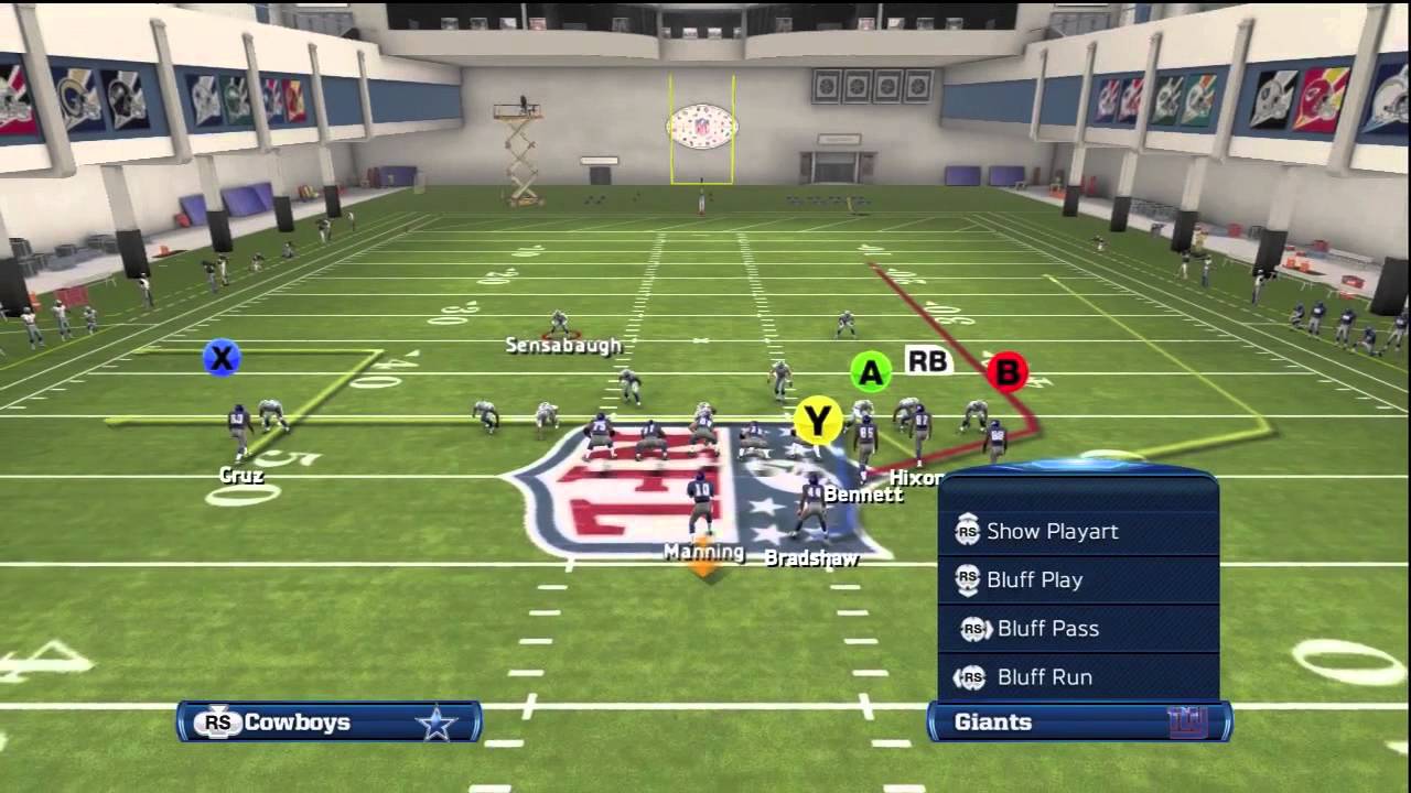 Madden 13 Tips- Gun: Bunch HB Str Mini Scheme Part 1 (All-Out Man Beater)