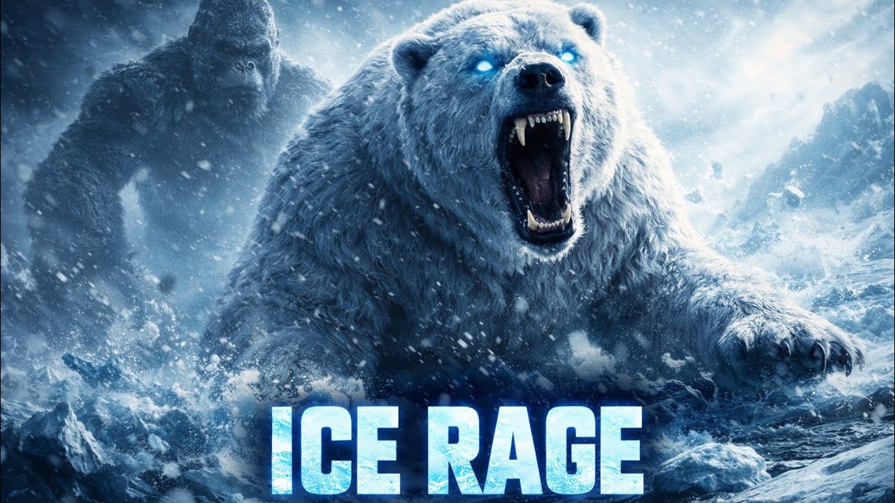 Ice Rage | King Kong vs Polar Bear Mother | Antarctic Cinematic Story”🌍❄️