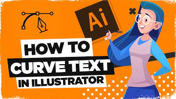 How to Curve Text In Illustrator | TUTORIAL