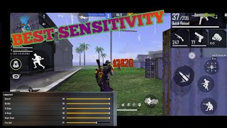 BEST 👍 SENSITIVITY IN FREE FIRE 🔥 @GARENAFREEFIRE