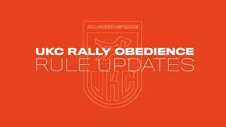 UKC Rally Obedience Exercise 211: Triple Loop Left